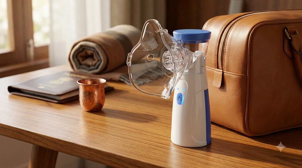 Portable Mesh Nebuliser — Handheld & Rechargeable
