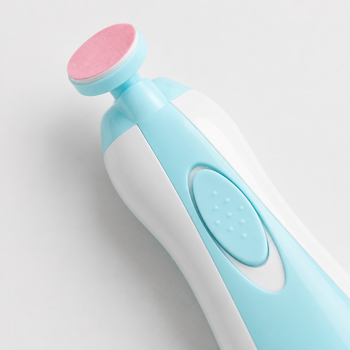 Baby Nail Care Kit filing head and slider detail