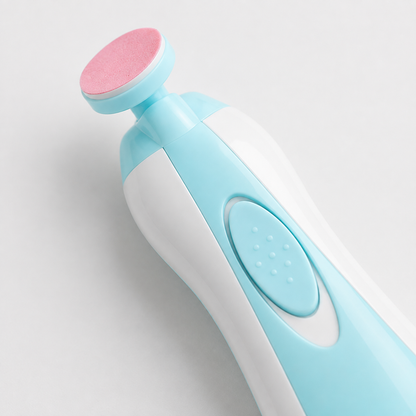 Baby Nail Care Kit filing head and slider detail